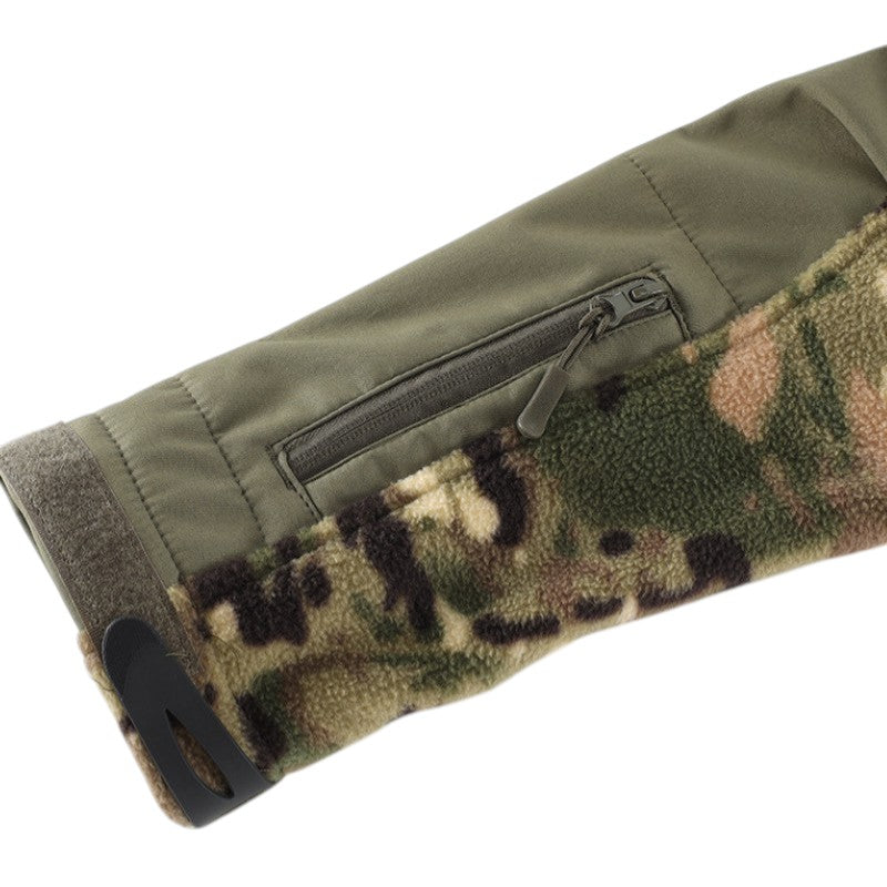 Fleecejacke camo herren Softshell