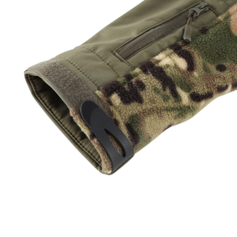 Fleecejacke camo herren Softshell
