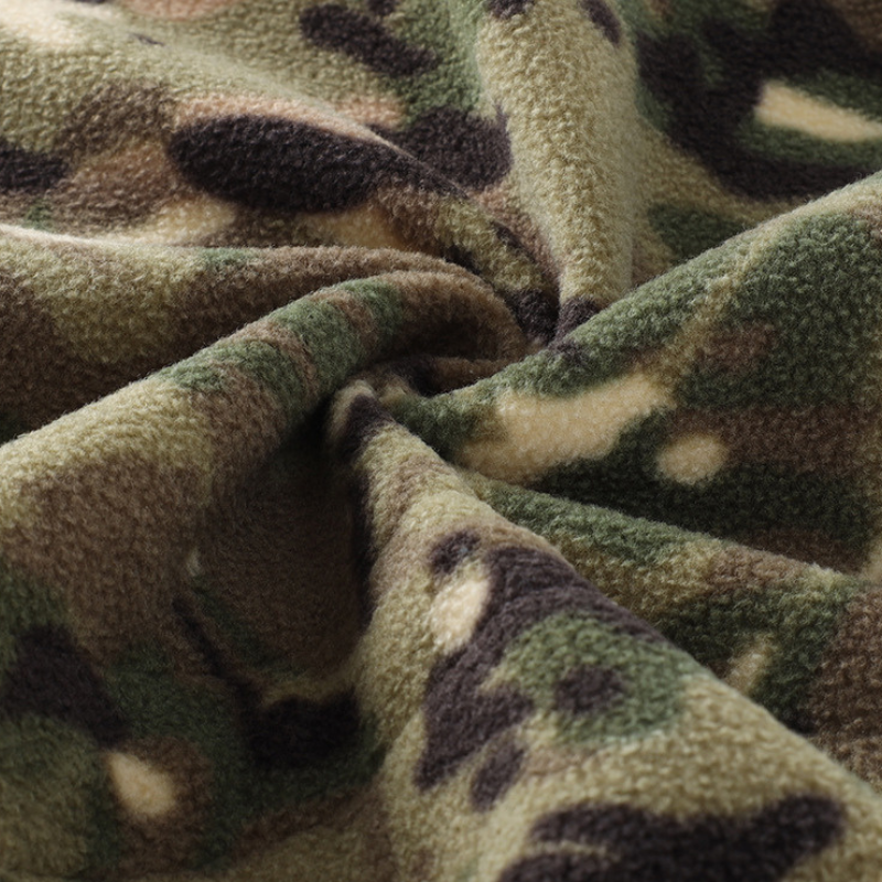 Fleecejacke camo herren Softshell
