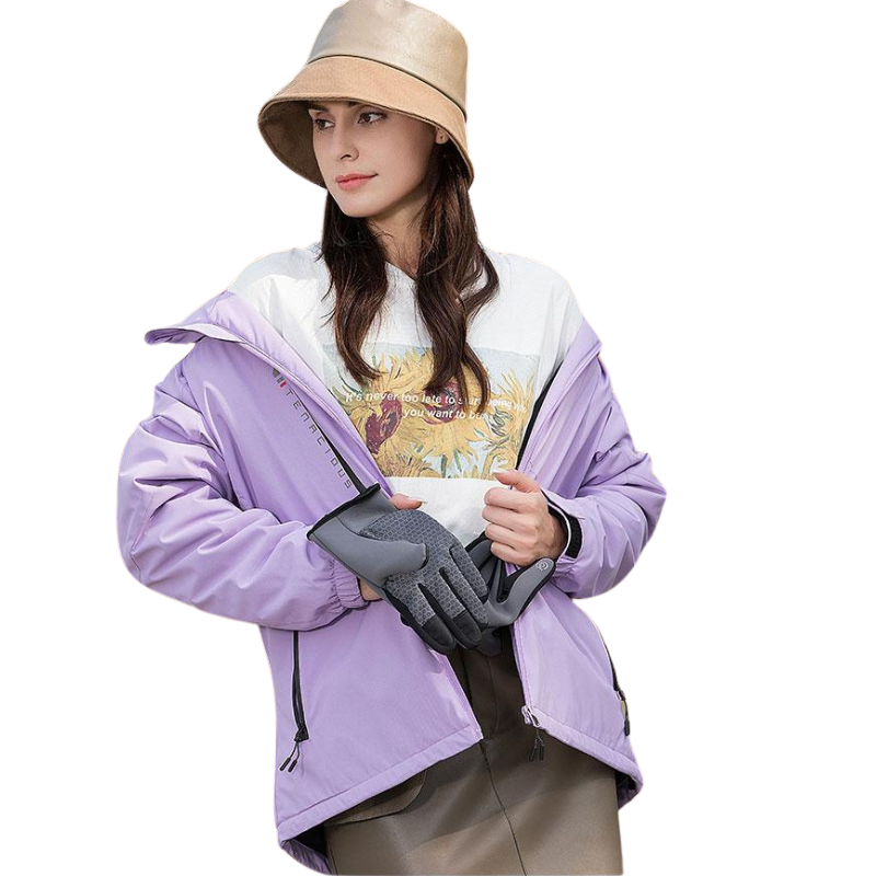 Regenjacke damen gefüttert