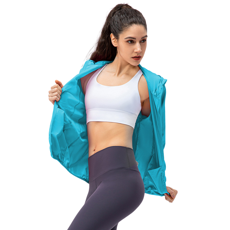 Windbreaker Damen leicht packbar Outdoor