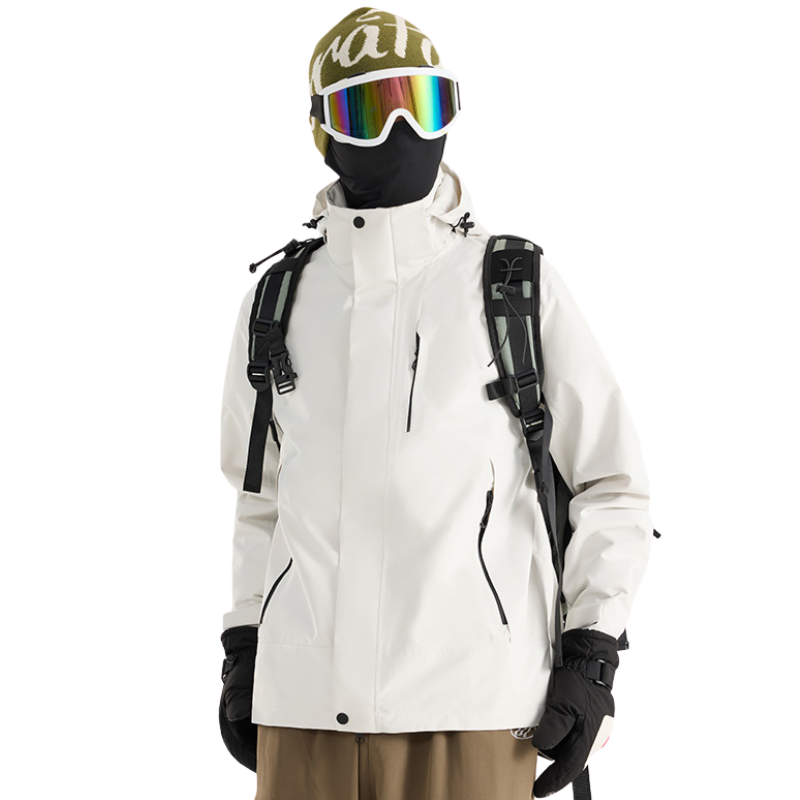 Gefüllte hardshelljacke