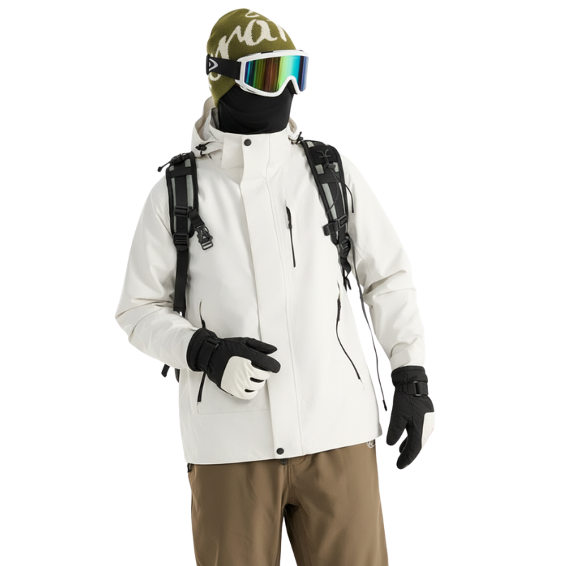 Gefüllte hardshelljacke