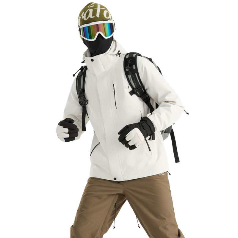 Gefüllte hardshelljacke
