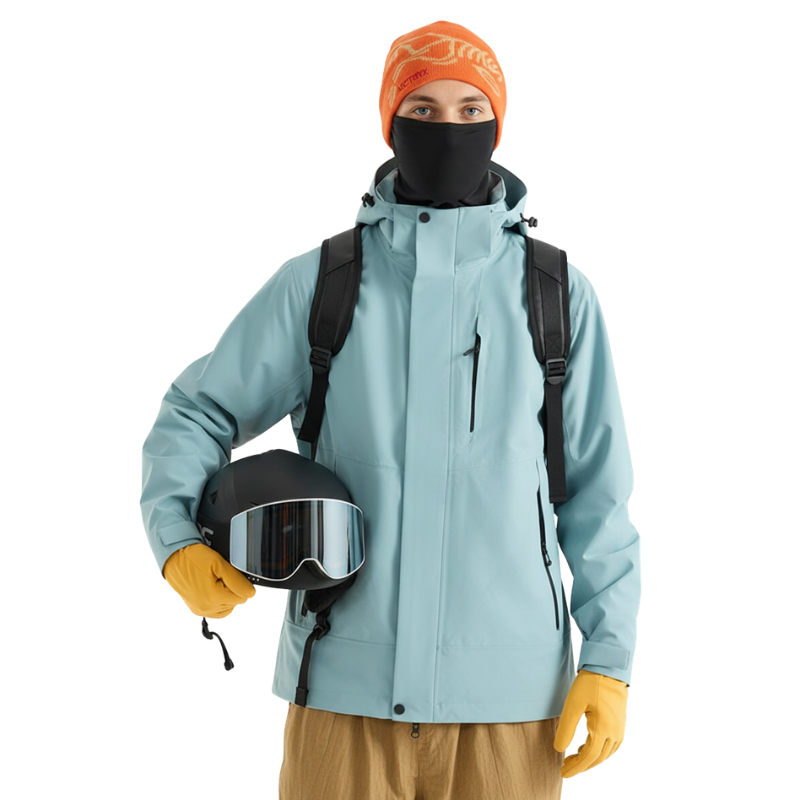 Gefüllte hardshelljacke