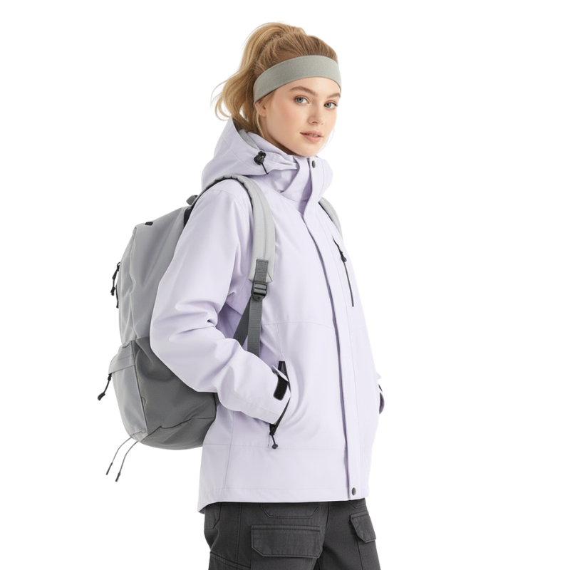 Gefüllte hardshelljacke