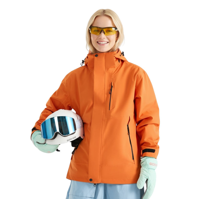 Gefüllte hardshelljacke