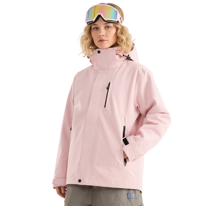 Gefüllte hardshelljacke
