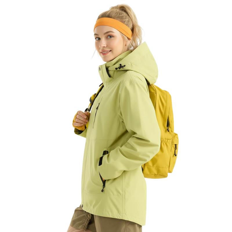 Gefüllte hardshelljacke
