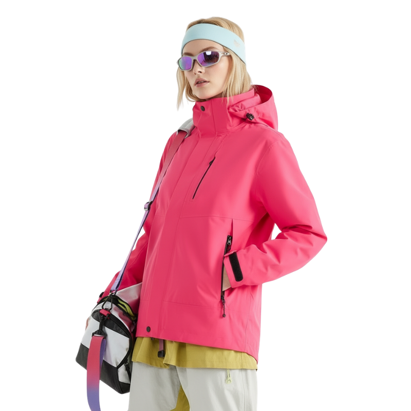 Gefüllte hardshelljacke