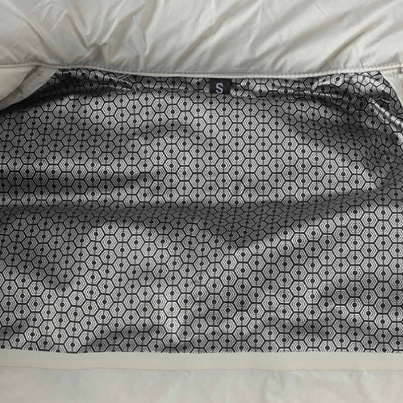 Gefüllte hardshelljacke