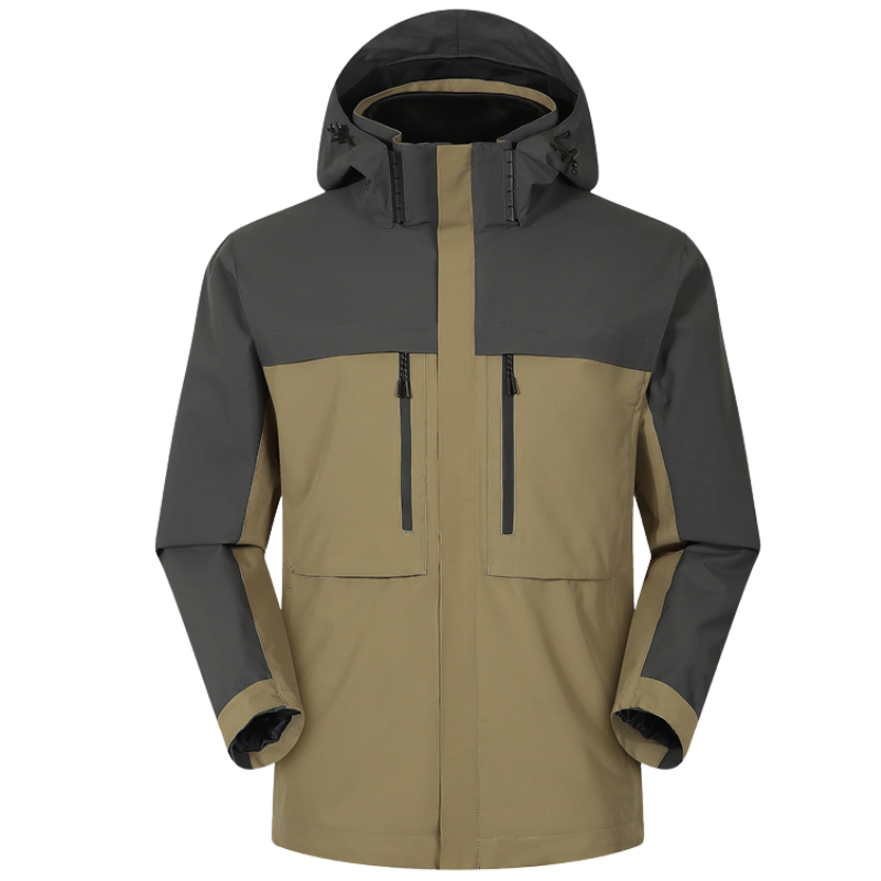 Hardshelljacke mit fleece