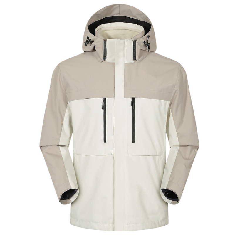 Hardshelljacke mit fleece