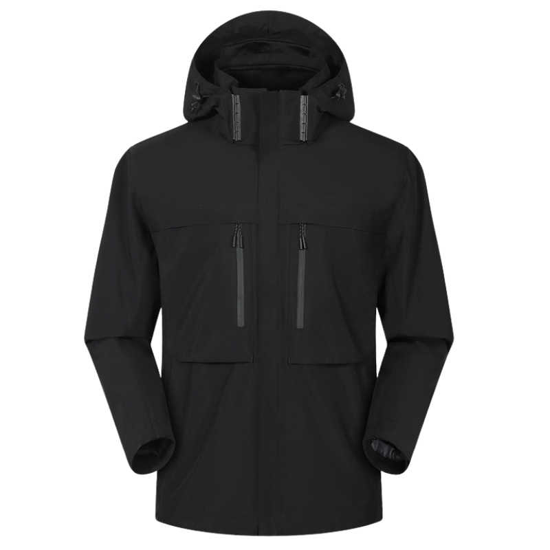 Hardshelljacke mit fleece