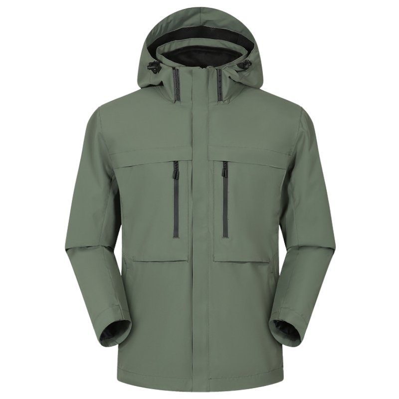 Hardshelljacke mit fleece