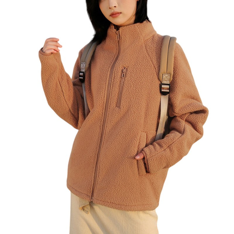 Teddy fleecejacke damen