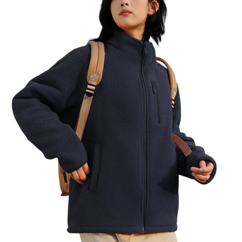 Teddy fleecejacke damen