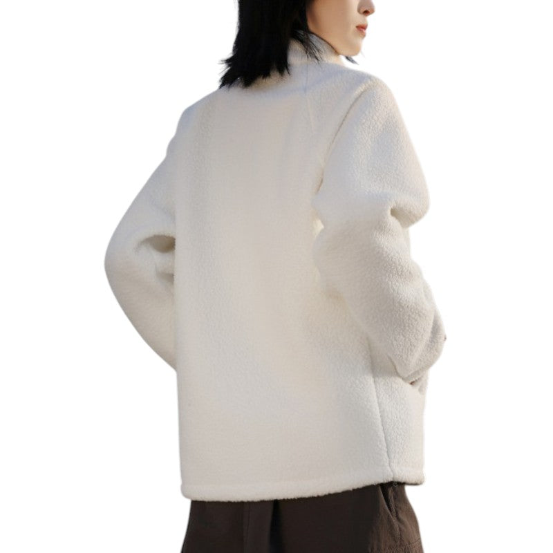 Teddy fleecejacke damen