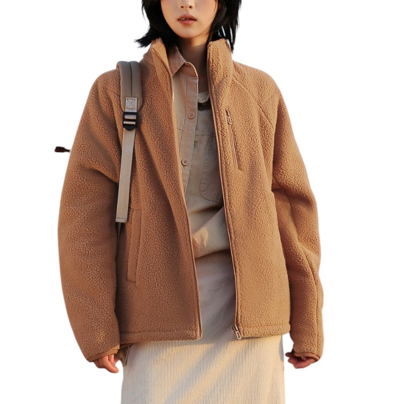 Teddy fleecejacke damen