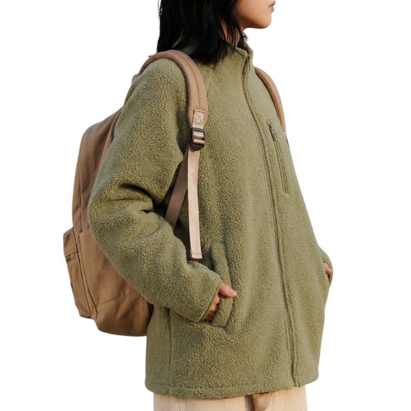 Teddy fleecejacke damen