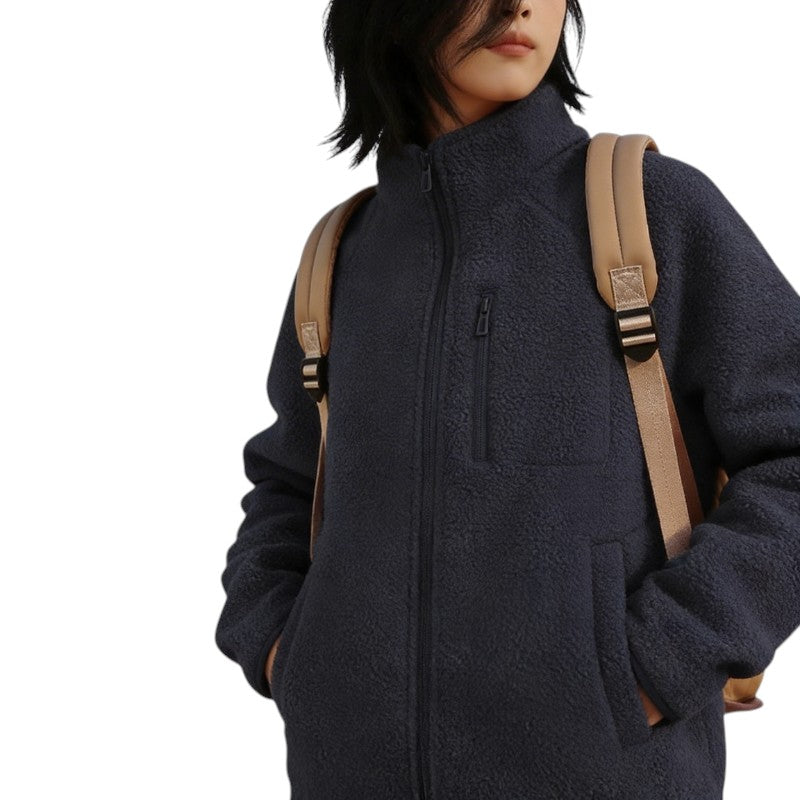 Teddy fleecejacke damen