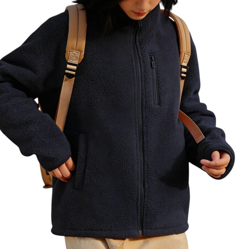 Teddy fleecejacke damen