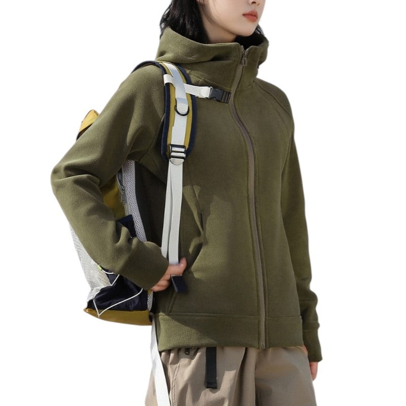 Warme Fleecejacke Damen