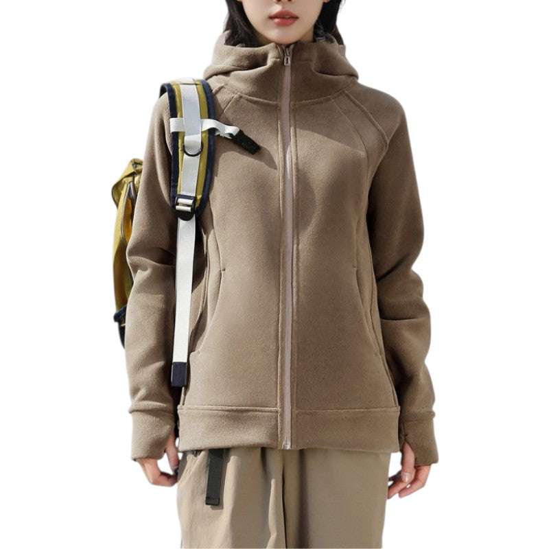 Warme Fleecejacke Damen