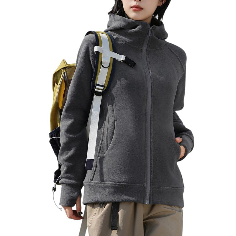 Warme Fleecejacke Damen