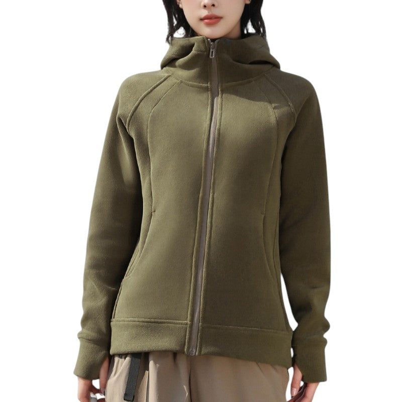 Warme Fleecejacke Damen