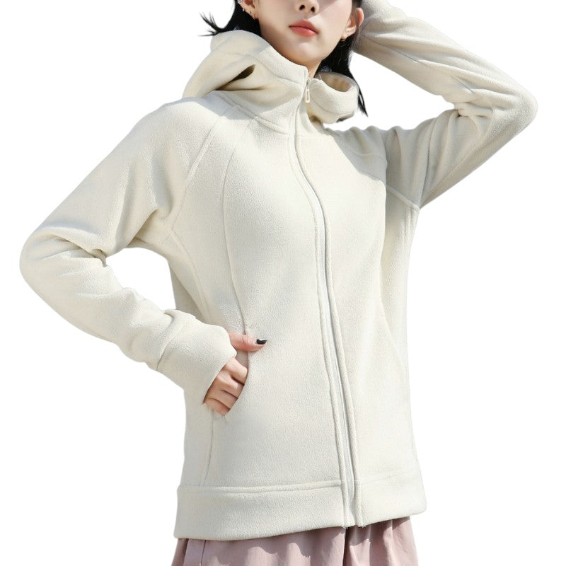 Warme Fleecejacke Damen