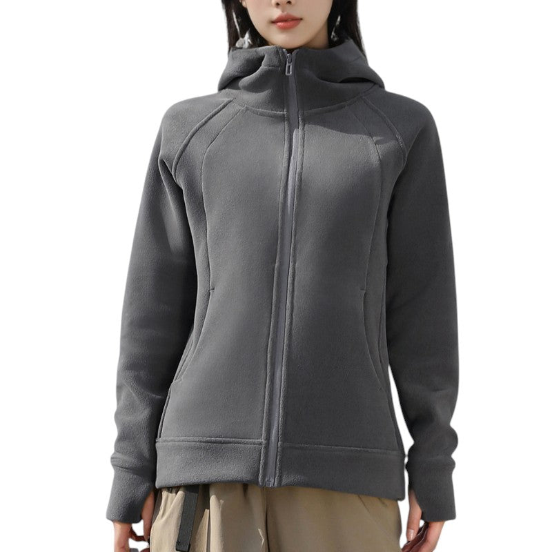 Warme Fleecejacke Damen