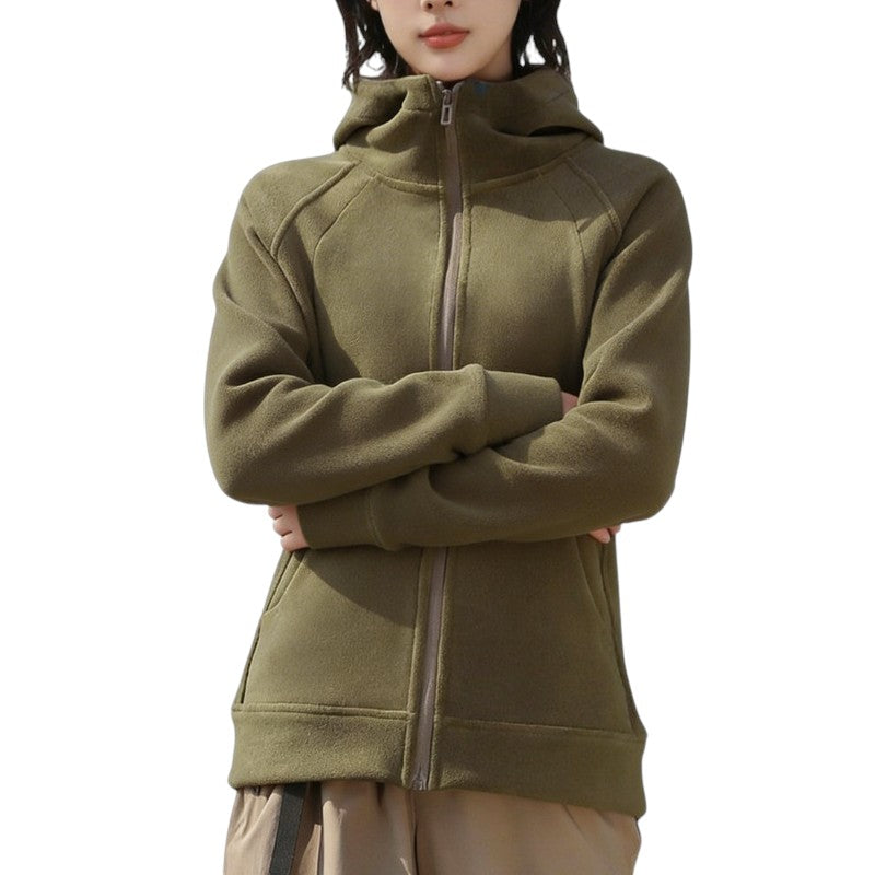 Warme Fleecejacke Damen