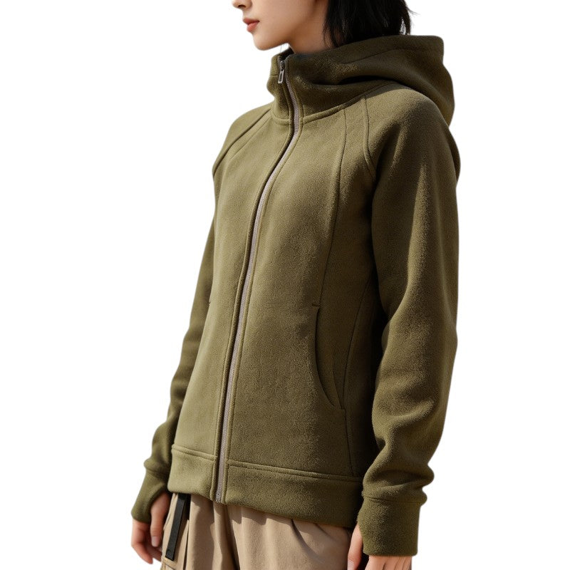 Warme Fleecejacke Damen