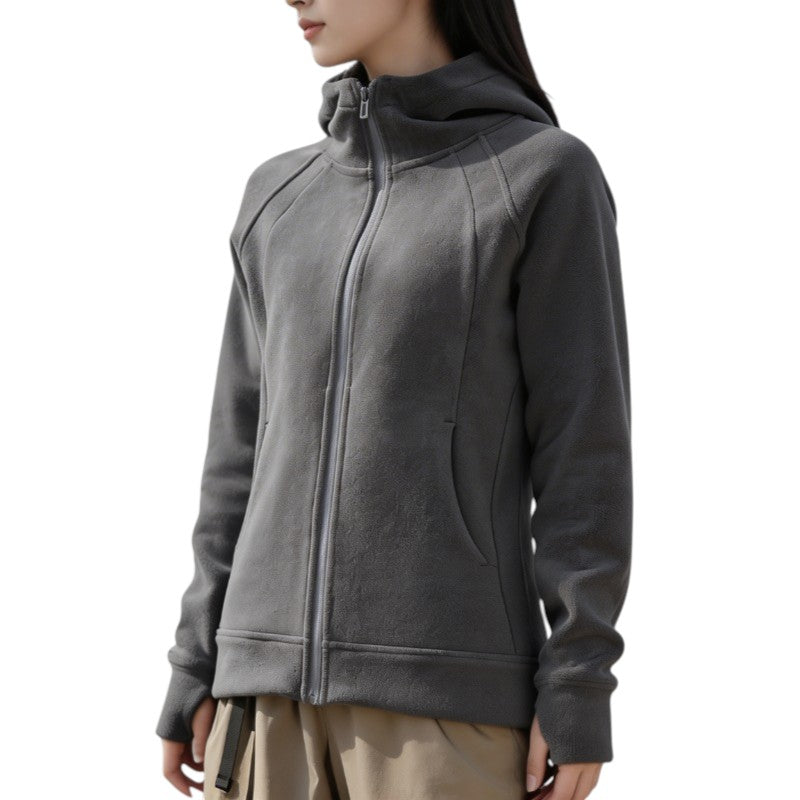Warme Fleecejacke Damen
