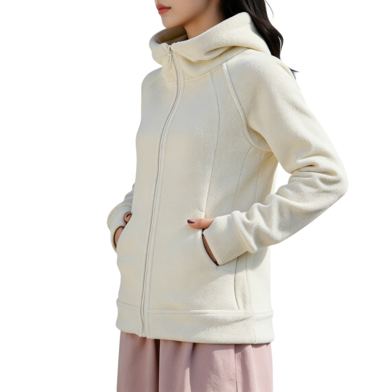 Warme Fleecejacke Damen
