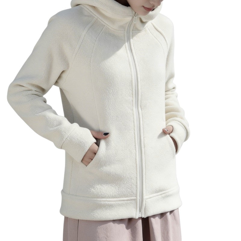 Warme Fleecejacke Damen