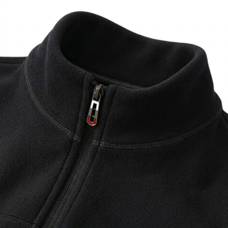Fleecejacke Damen schwarz