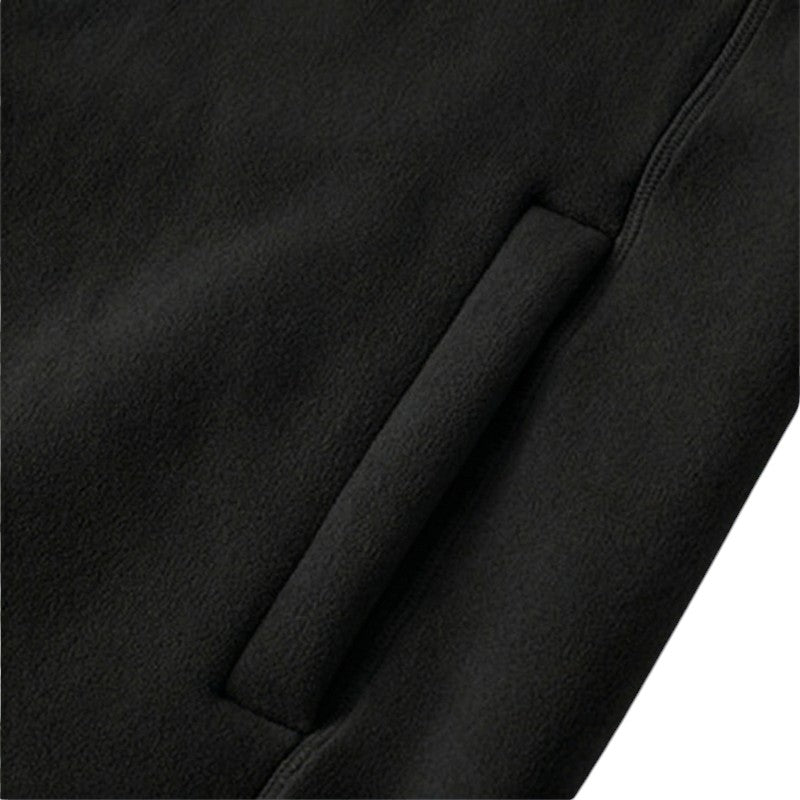 Fleecejacke Damen schwarz