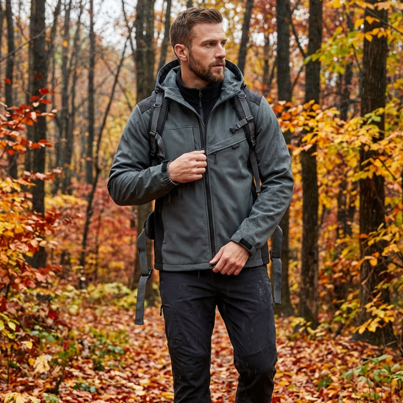 Regenjacke Wandern Herbst