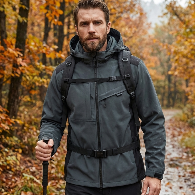 Regenjacke Wandern Herbst
