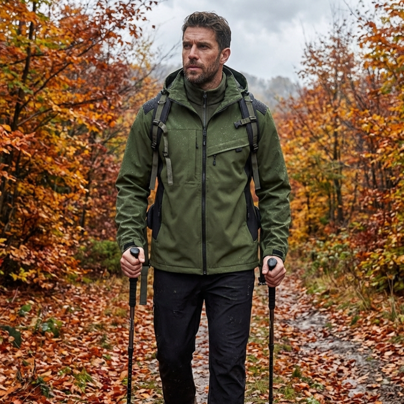 Regenjacke Wandern Herbst