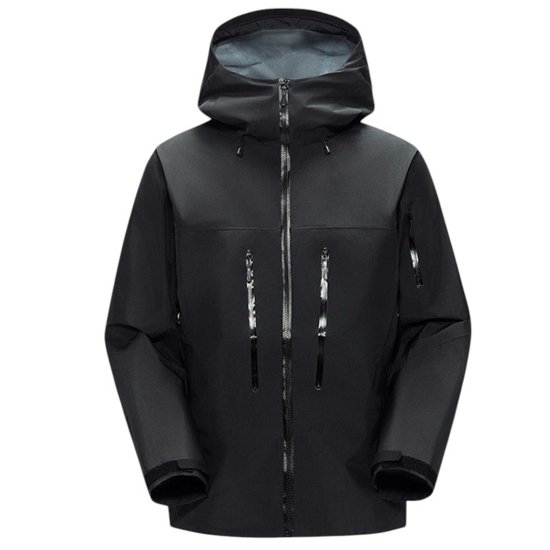 Regenjacke Wandern mit Unterarmbelüftung