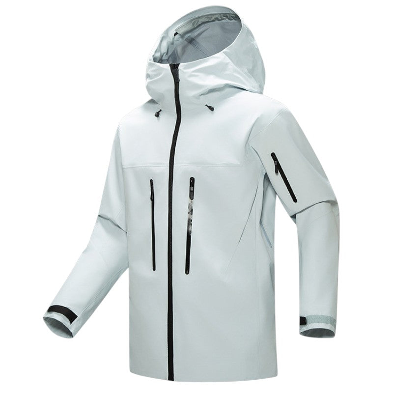 Regenjacke Wandern mit Unterarmbelüftung