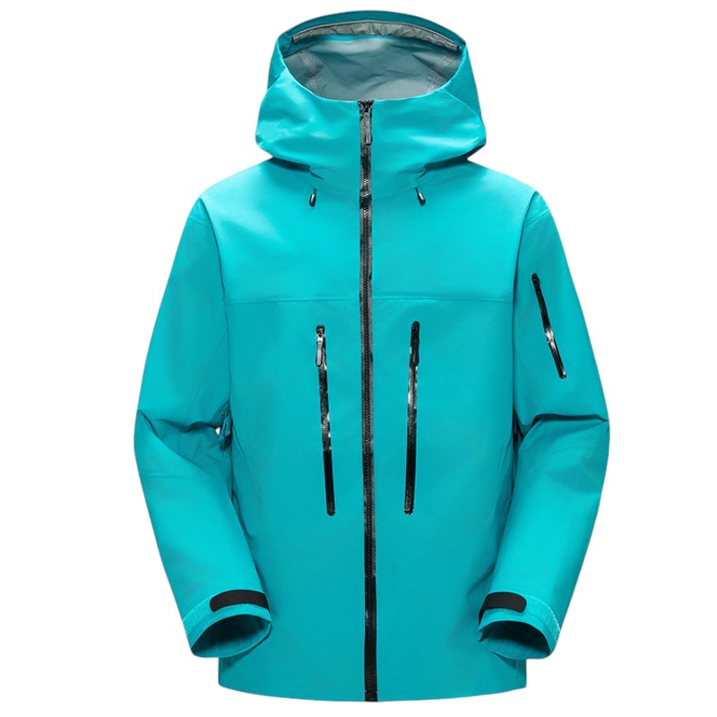 Regenjacke Wandern mit Unterarmbelüftung