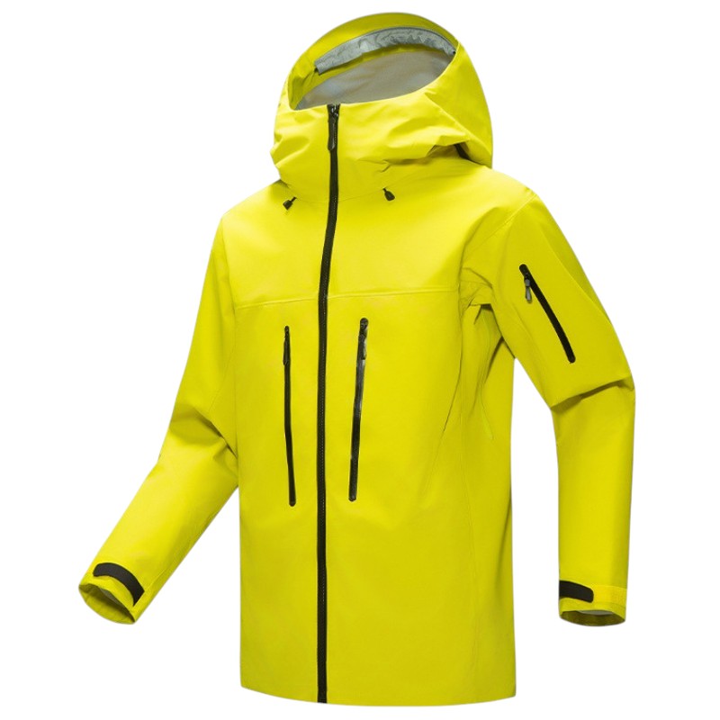 Regenjacke Wandern mit Unterarmbelüftung