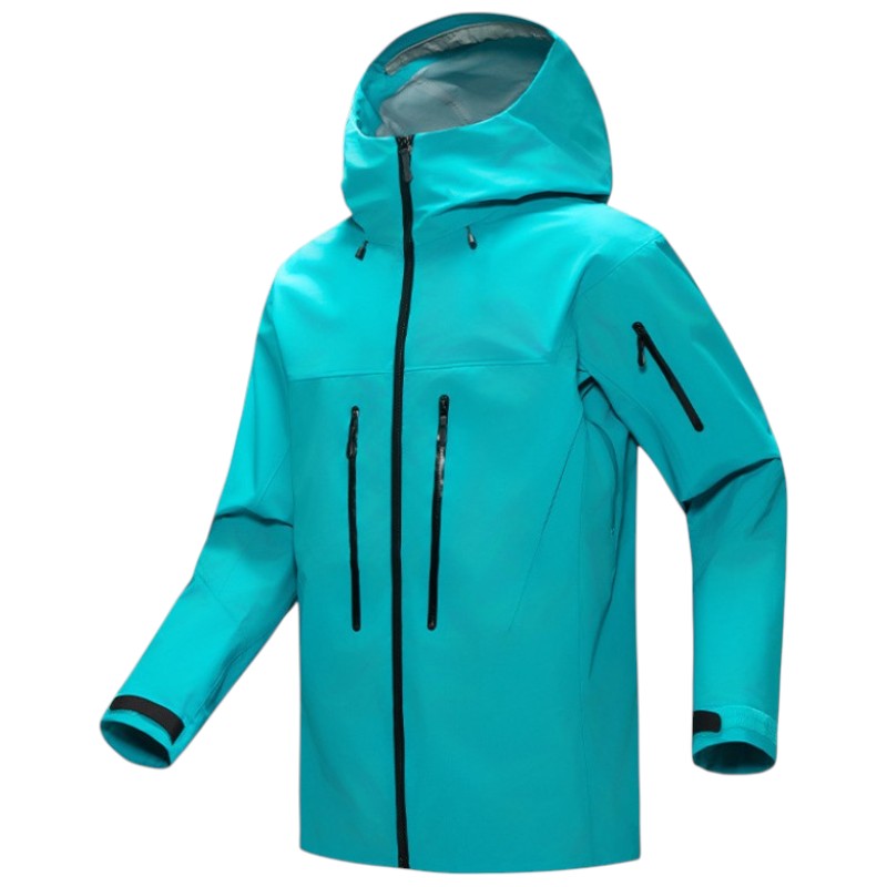 Regenjacke Wandern mit Unterarmbelüftung