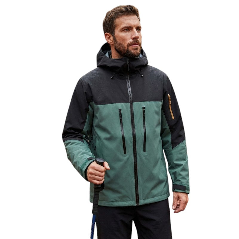 Regenjacke Wandern mit Unterarmbelüftung