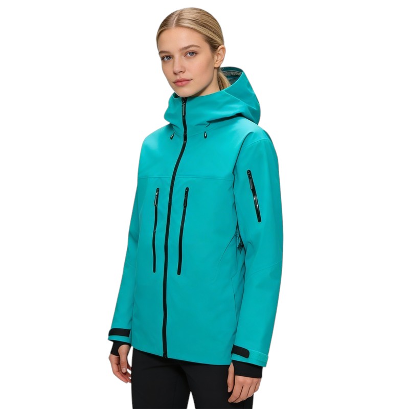 Regenjacke Wandern mit Unterarmbelüftung