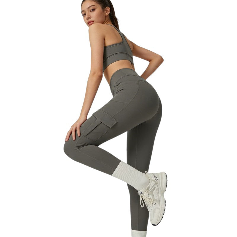 Wander Leggings Damen mit Tasche
